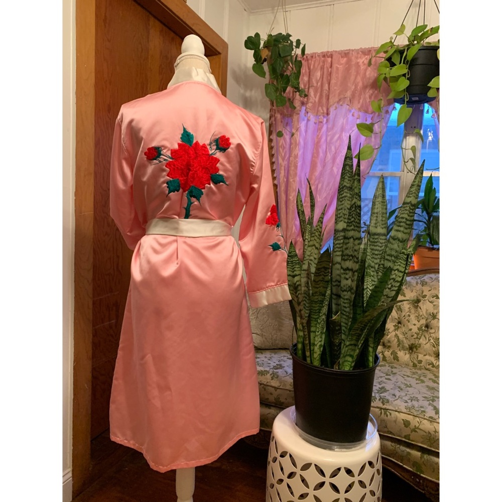 Vintage embroidered robe